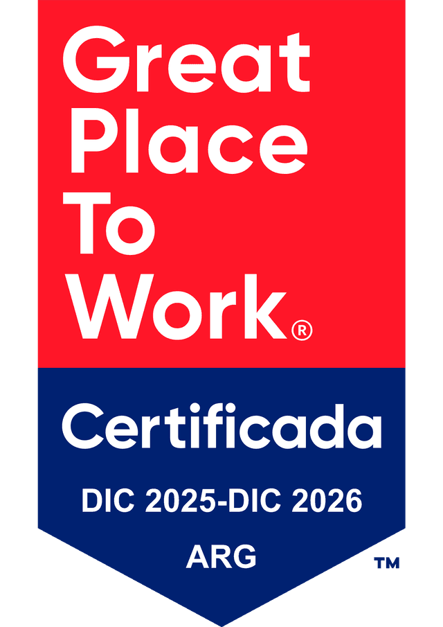 Great Place To Work — Certificada DIC 2025-DIC 2026 ARG